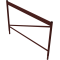 Fall protection | for crank & universal scaffolding trestles | Width: 1.50 m | painted